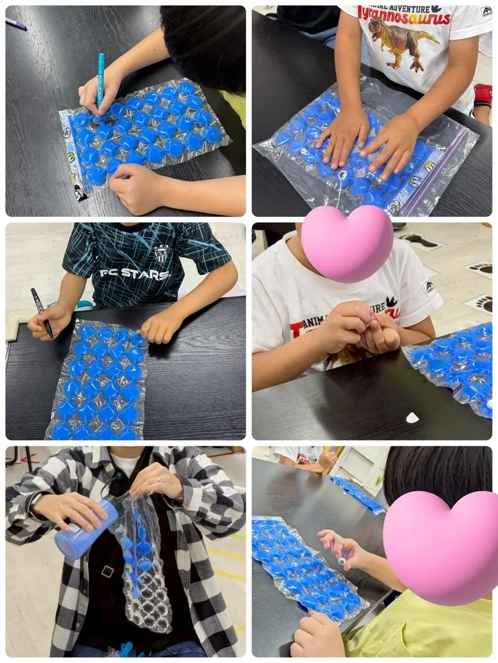 ピースドリーム/💧感触遊び💧