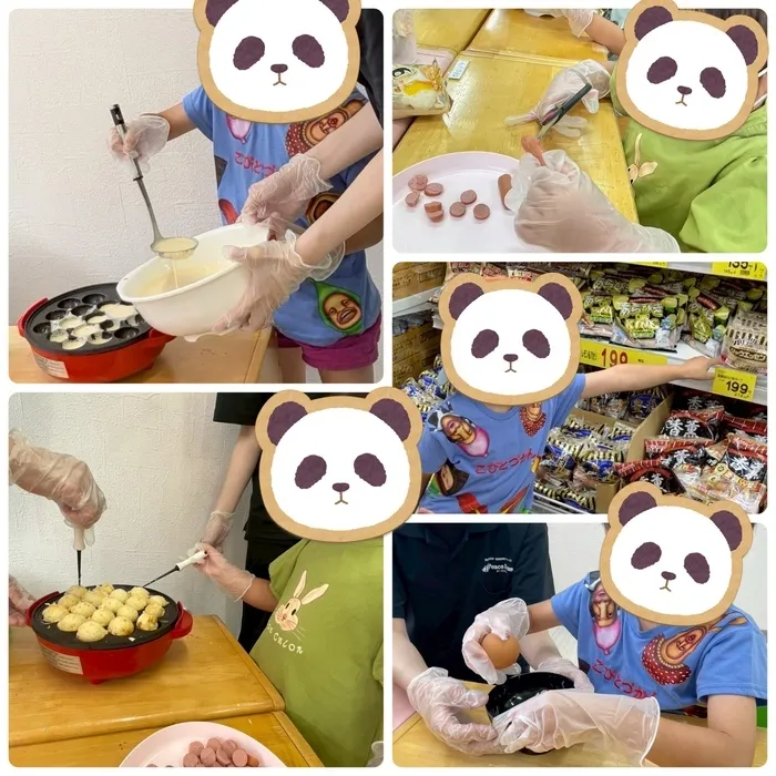 ピースドリーム/たこ焼き作り🐙