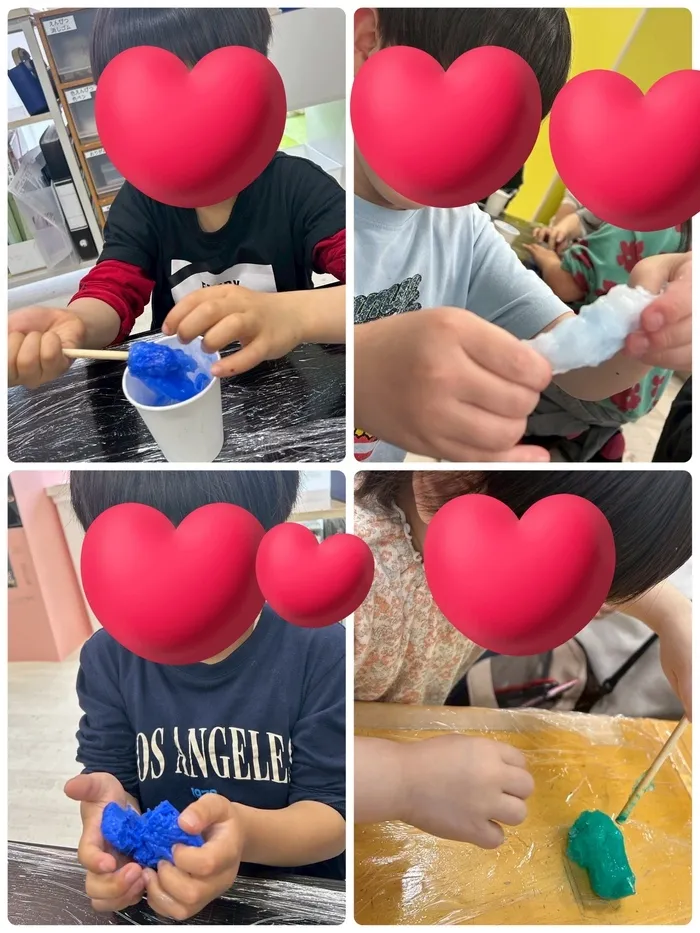 ピースドリーム/🥤感触遊び🥤