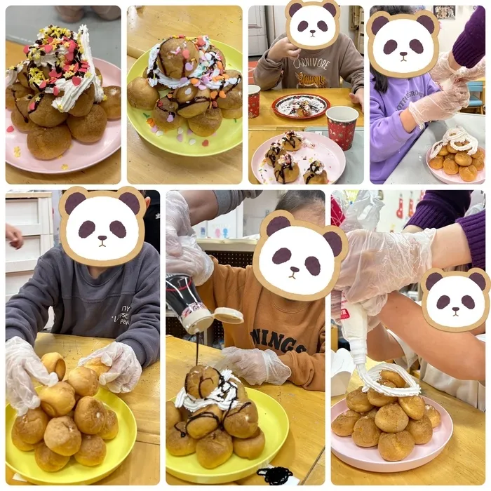 ピースドリーム/🎄シュークリームツリー作り🎄