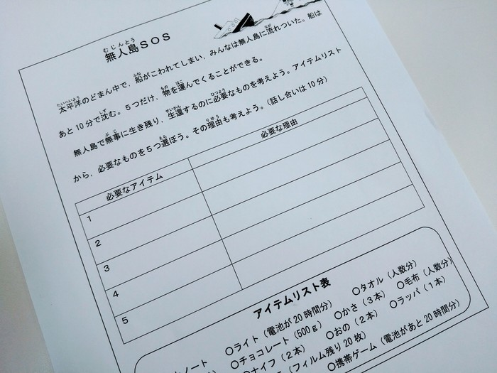 就労準備型放課後等デイサービスbe Smile Masters 空きあり 放課後等デイサービス 大阪市淀川区のブログ 危機管理学習 例題 無人島 へ Litalico発達ナビ 就労準備型放課後等デイサービスbe Smile Masters 空きあり 放課後等デイサービス 大阪市淀川区のブログ 危機管理学習 例題 無人島 へ Litalico発達ナビ