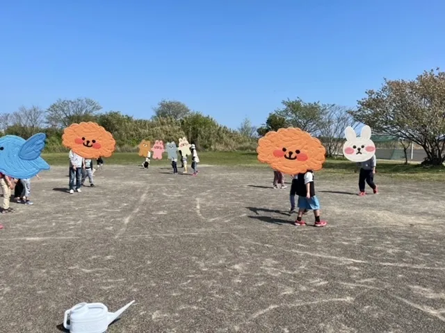 かぶとむしクラブ　番町/4月の運動教室を行いました。