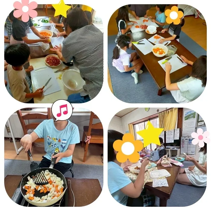 かぶとむしクラブ　番町/【じゃがいも収穫からカレーづくりまで！食育活動を行いました】