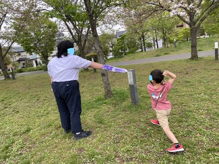 ふれあい児童発達支援・放課後等デイサービス　市川行徳教室/公園に