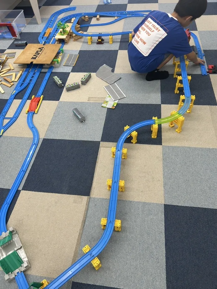 ふれあい児童発達支援・放課後等デイサービス　市川行徳教室/🚅みんな大好きプラレール🚅