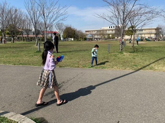 ふれあい児童発達支援・放課後等デイサービス　市川行徳教室/水鉄砲