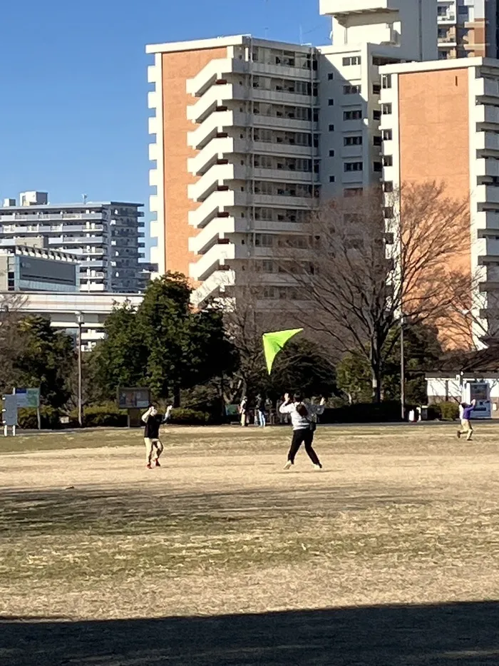 ふれあい児童発達支援・放課後等デイサービス　市川行徳教室/凧あげ