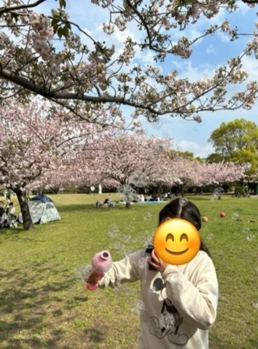 ふれあい児童発達支援・放課後等デイサービス　市川行徳教室/公園でお花見