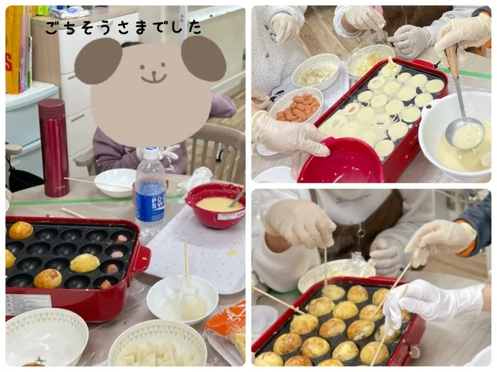 リールスメイト新大阪/たこ焼きパーティ🥳