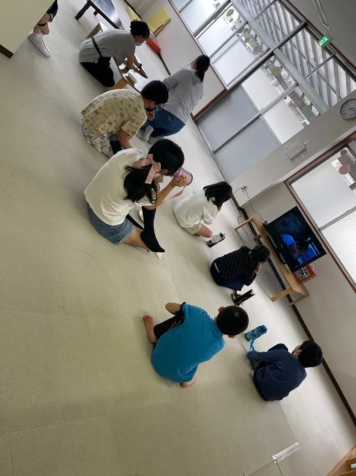 放課後等デイサービスキラキラ宮千代/映画鑑賞会