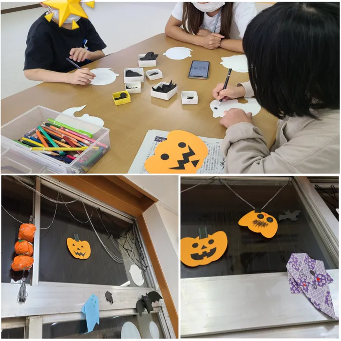 放課後等デイサービスキラキラ宮千代/🎃かぼちゃとおばけ👻