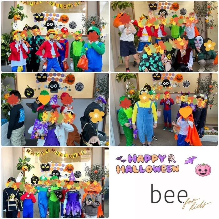 【ABA個別療育】bee. for kids/ハロウィンお菓子ラリー🎃