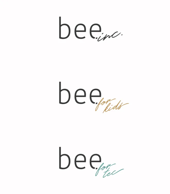 【ABA個別療育】bee. for kids/bee.のロゴ公開！