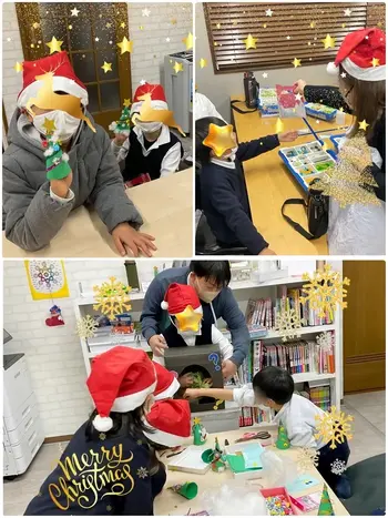 【ABA個別療育・プログラミング療育】bee. for kids/クリスマス会②🎅