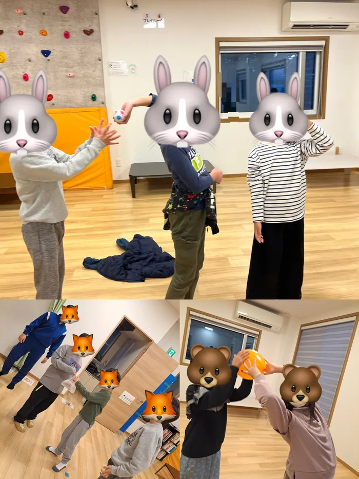 放課後等デイサービス　ワンズ　J（ジェイ）/【ボール送り🏐】