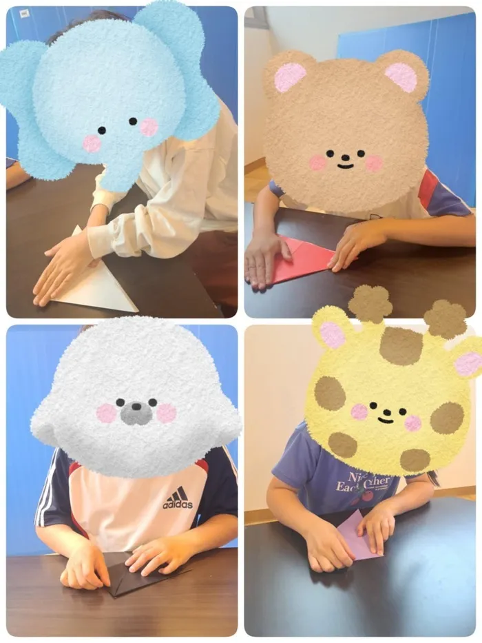 放課後等デイサービス　ワンズ　J（ジェイ）/折り紙で紙風船🎈