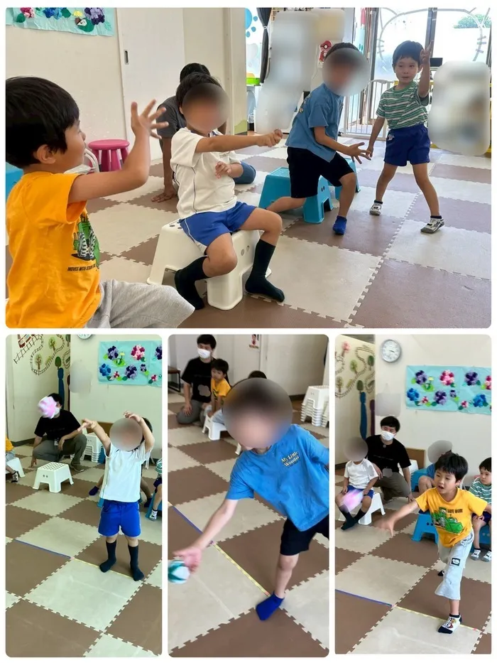おもちゃ箱つだぬま/ボッチャに挑戦♪♪
