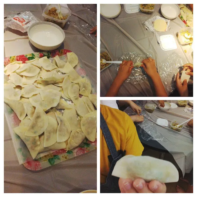 個別療育センターあおぞら　姫路教室/みんなで餃子作りに挑戦！