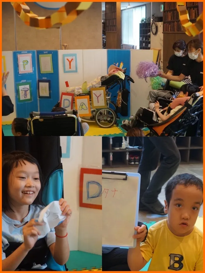 【重心】児童発達支援・放課後等デイサービス ノーサイド八尾SPA/10月お誕生日会🎂&ジェスチャーゲーム🙋