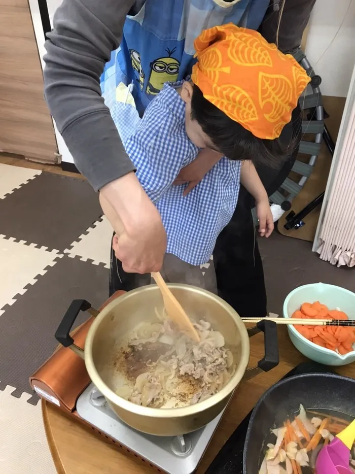 どんぐり北越谷/【調理実習】みんなでカレーを作りました🍛