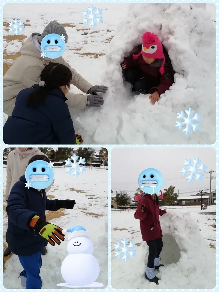 ブロッサムジュニア大田原教室（児童発達支援・放課後等デイサービス）/⛄雪遊び❄