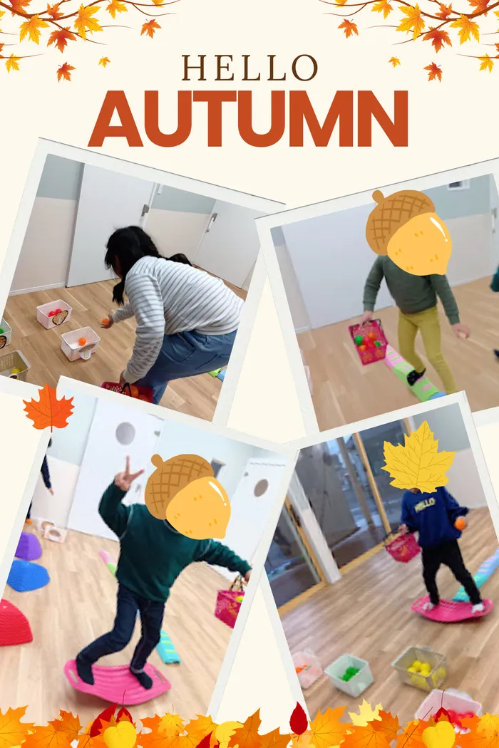 ブロッサムジュニア大田原教室（児童発達支援・放課後等デイサービス）/🍄きのこ狩りサーキット🍄