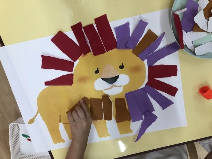 てらぴぁぽけっと柏教室/指先を使って🦁