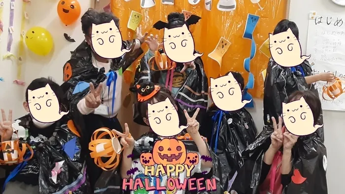 ハロウィンの様子