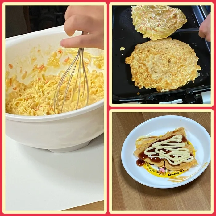 ステラプレナ/🦐お好み焼き作り第2弾🍤