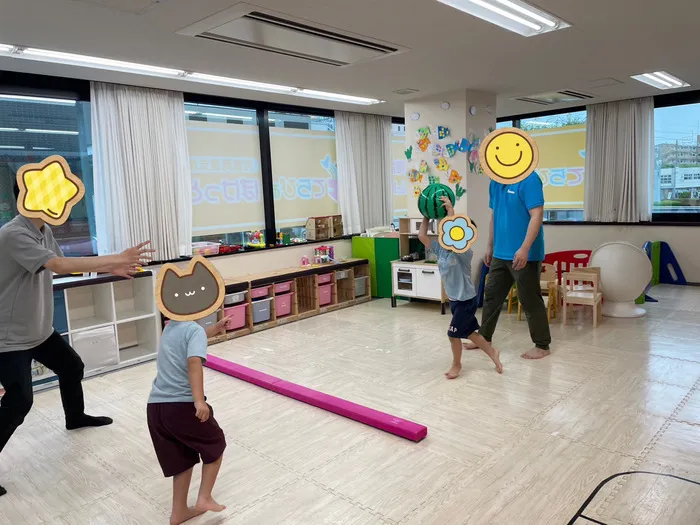 てらぴぁぽけっと　三郷駅前教室/教室の風景：ドッジボール🏐