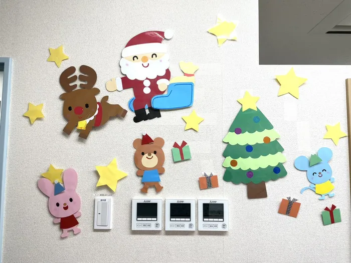 てらぴぁぽけっと　三郷駅前教室/教室の風景：もうすぐクリスマス😊