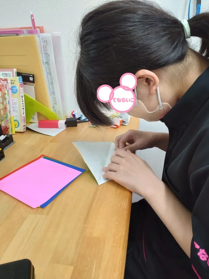 てならいこ/♪折り紙♪