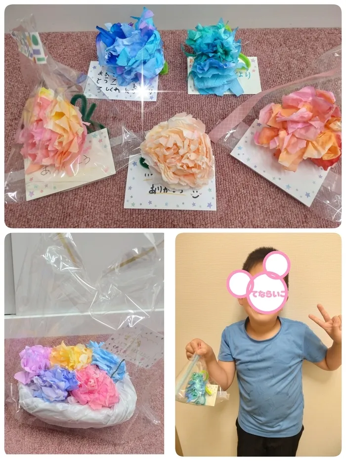 てならいこ/♪お花作り♪