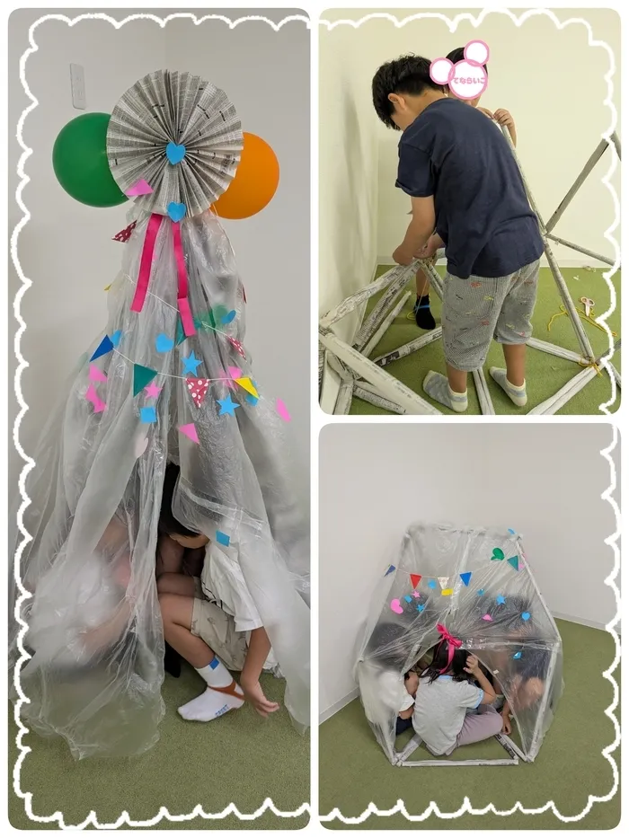 てならいこ/♪秘密基地作り♪