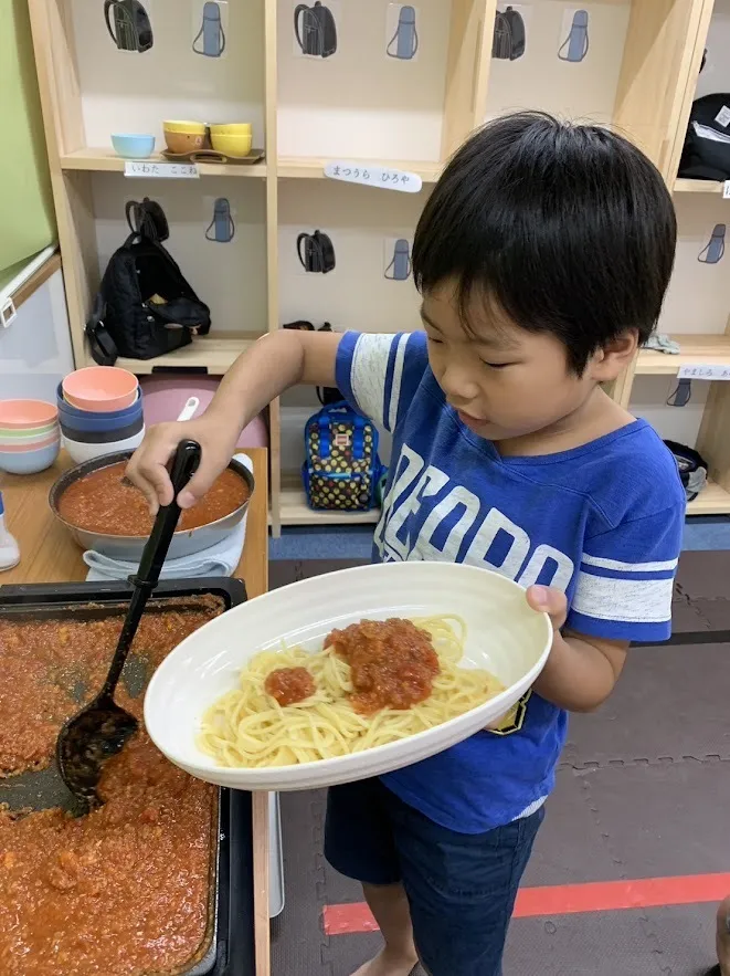 愛YOUわくわく広場/野菜たっぷりミートスパゲッティを作ったよ🍝