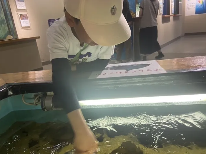 愛YOUわくわく広場/おさかな館に行ったよ！