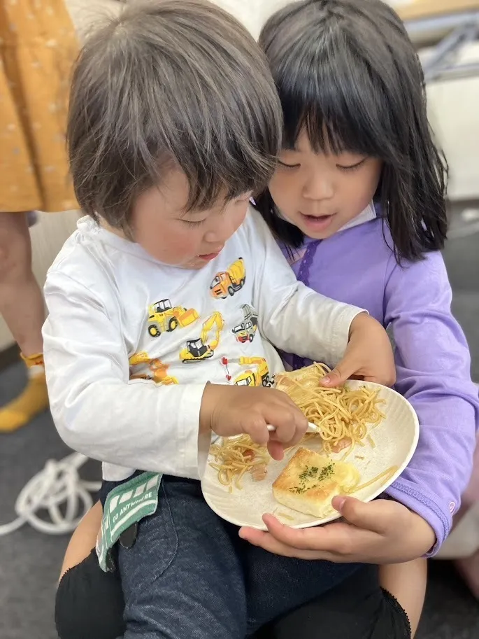 愛YOUわくわく広場/そら豆パスタを作ったよ🍳🌟