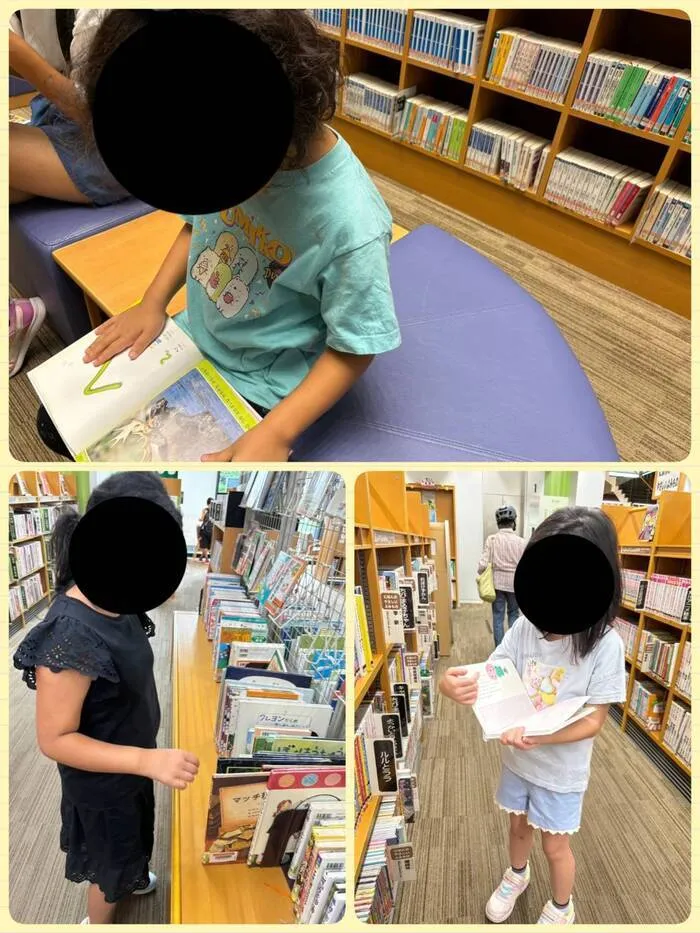 ピース　八尾支店/マナー学習～図書館～！