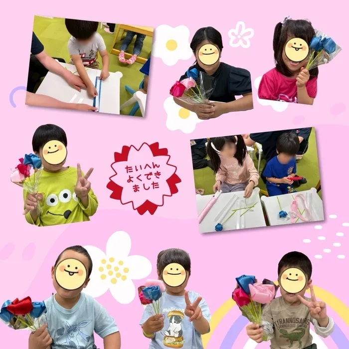 ピース　八尾支店/リボンフラワー💐