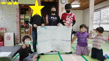 ライズ児童デイサービスまつばら/水害マップ作り(/・ω・)/