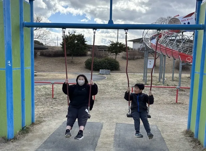 ライズ児童デイサービス楽音寺/公園に行ったよ⛲️