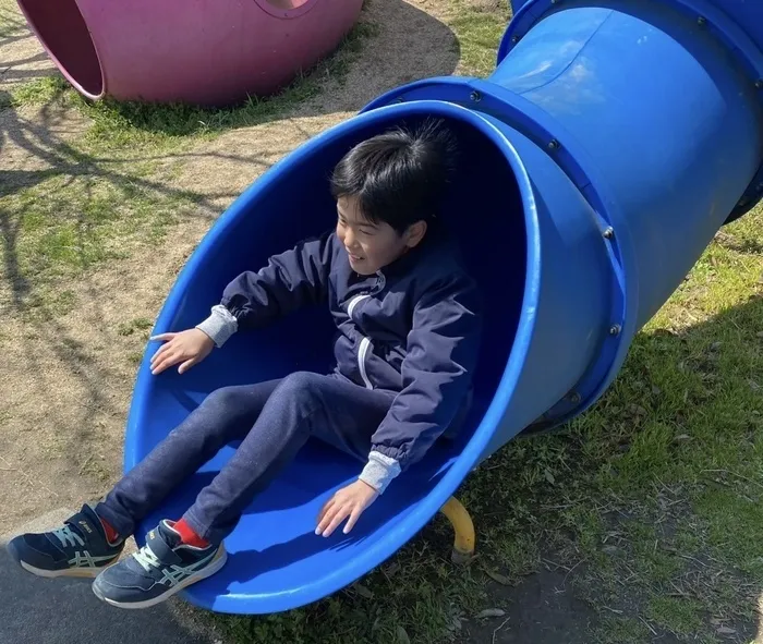 ライズ児童デイサービス楽音寺/駒ヶ谷西側公園に行ったよ😃