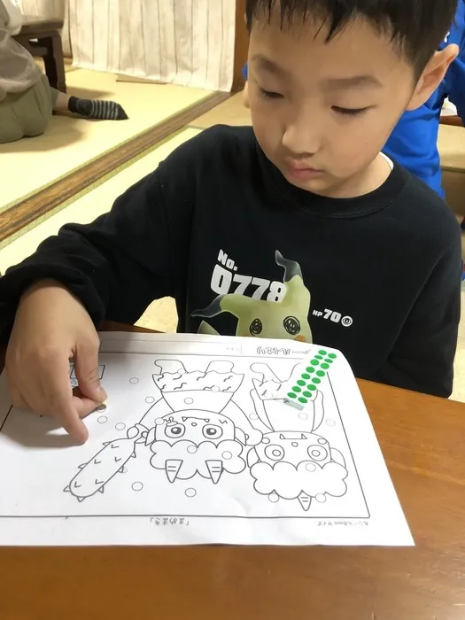 ライズ児童デイサービス楽音寺/プリント学習✏️