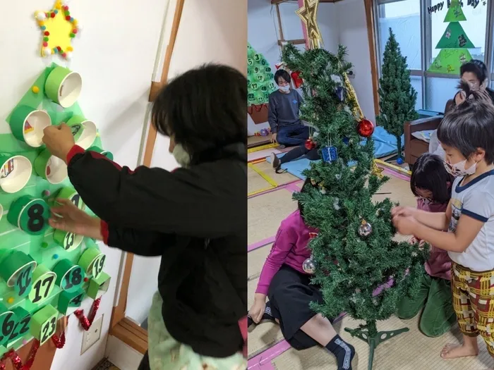 ライズ児童デイサービス楽音寺/12月ですね🎄