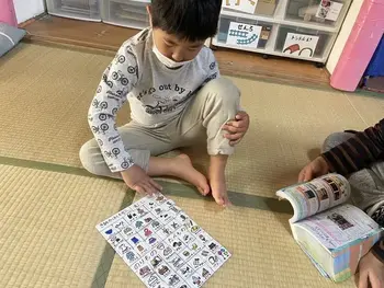 ライズ児童デイサービス楽音寺/グループ分け遊び