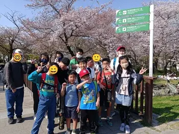 ライズ児童デイサービス楽音寺/お花見IN花園中央公園