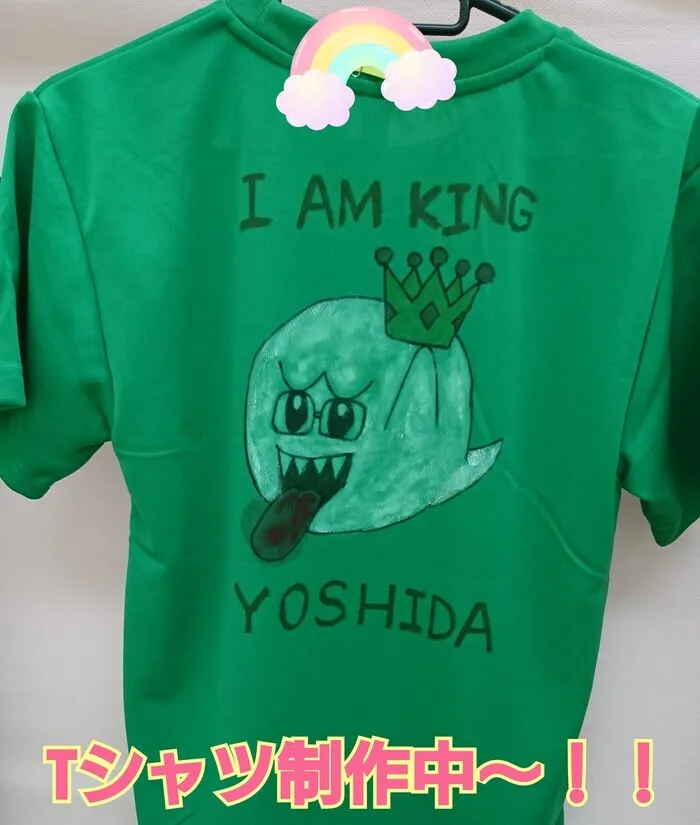 ライズ児童デイサービス東大阪よしだ/Tシャツ制作中～！！