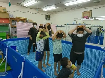 ライズ児童デイサービス東大阪よしだ/水遊び inライズ🎵