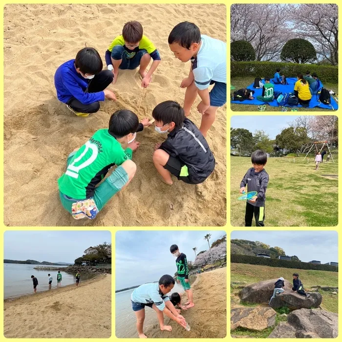 こども支援　クラムボン/春を感じに公園へ