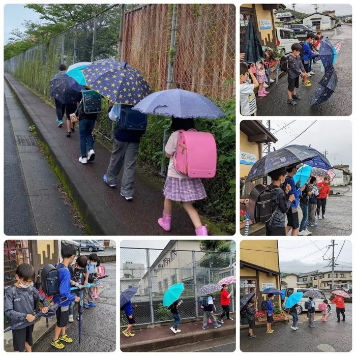 こども支援　クラムボン/雨の日のお散歩☔️